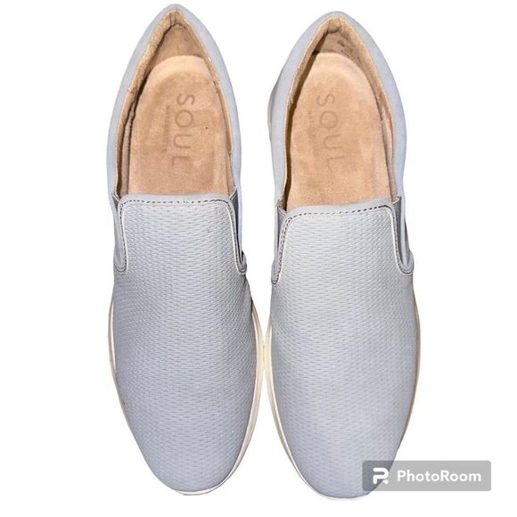 SOUL Naturalizer Women's Paola Sneaker, Light Grey Size 10 - Picture 8 of 11